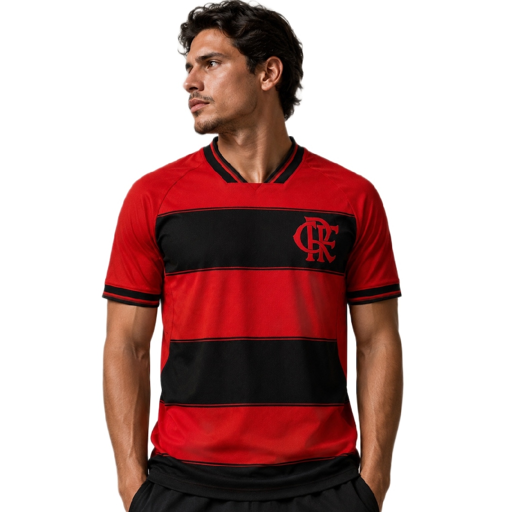 Imagem 2 do produto Camisa do Flamengo Champion Listrada Betel - Masculina