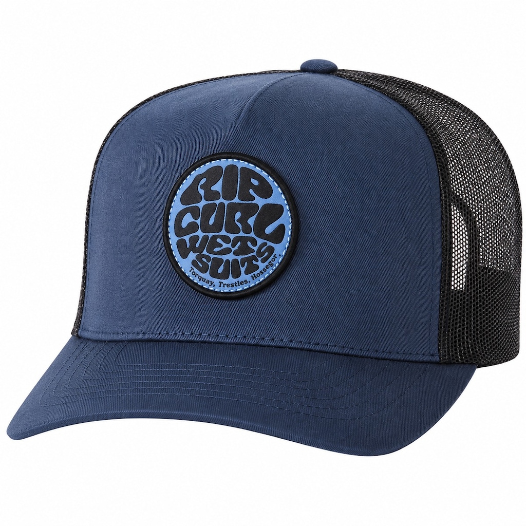 Imagem 1 do produto Boné Masculino Rip Curl Wetsuit Icon Trucker Black Navy - Aba Curva