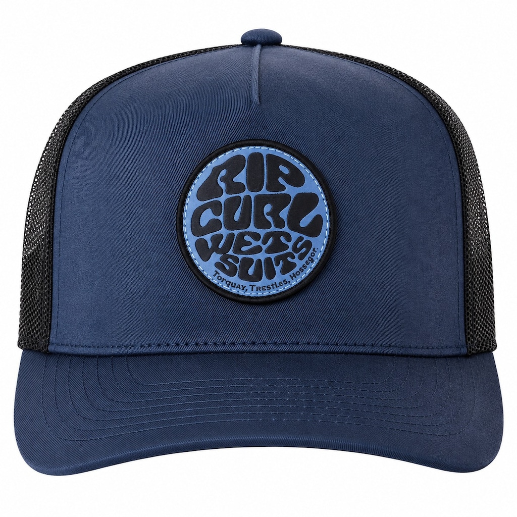 Imagem 2 do produto Boné Masculino Rip Curl Wetsuit Icon Trucker Black Navy - Aba Curva