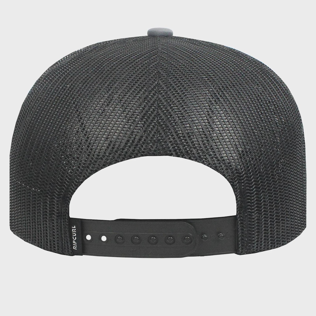 Imagem 4 do produto Boné Masculino Rip Curl Wetsuit Icon Trucker Black Grey Importado - Aba Curva