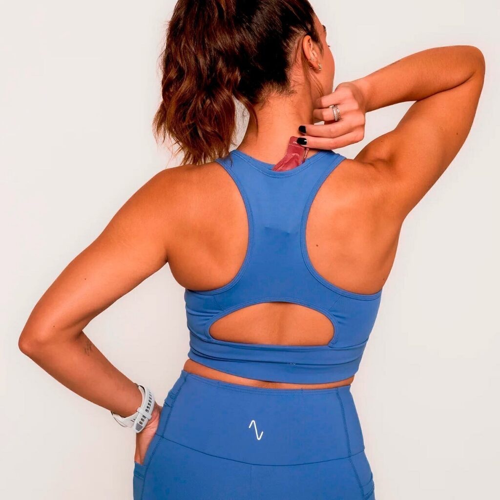 Imagem 4 do produto Top de Compressão All Out Pro Bolso Decote Nadador - Feminino