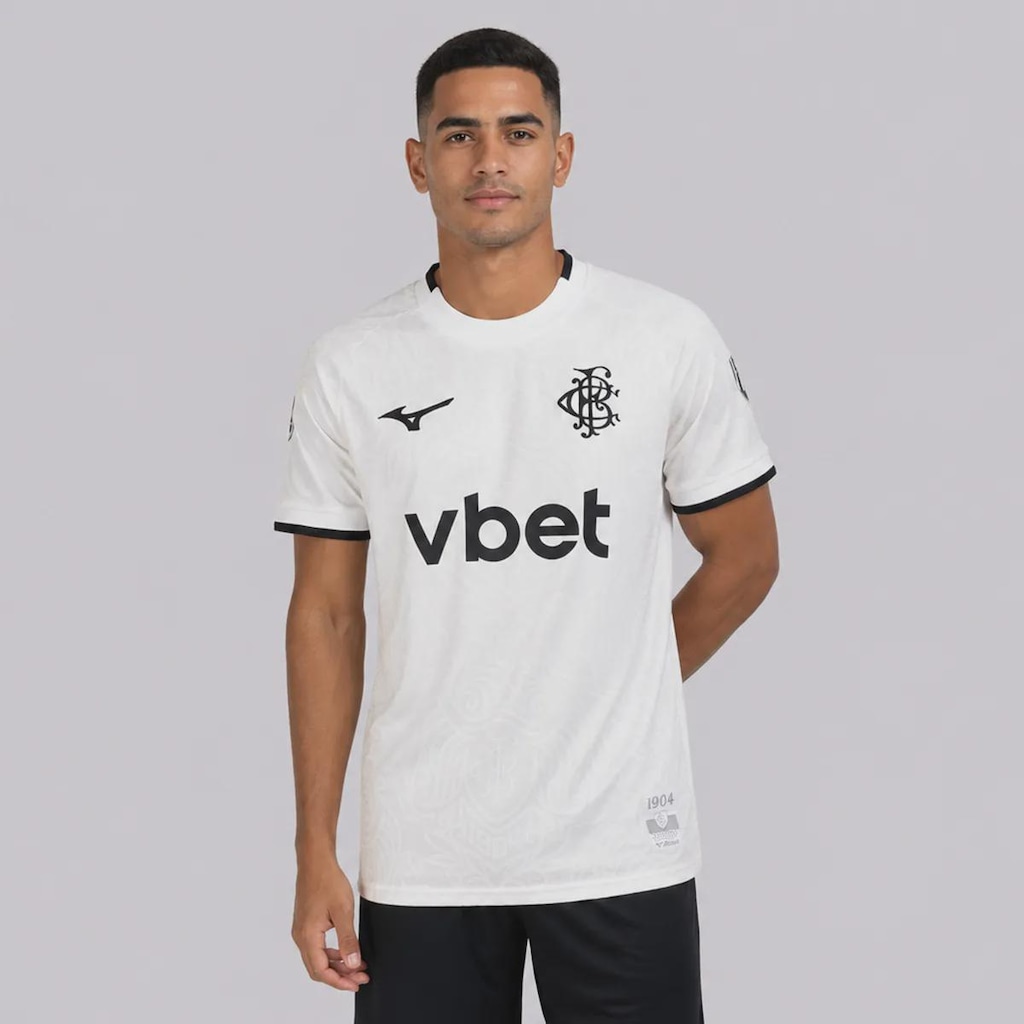 Imagem 1 do produto Camisa do Botafogo III 26/27 Patch Libertadores Mizuno Masculina