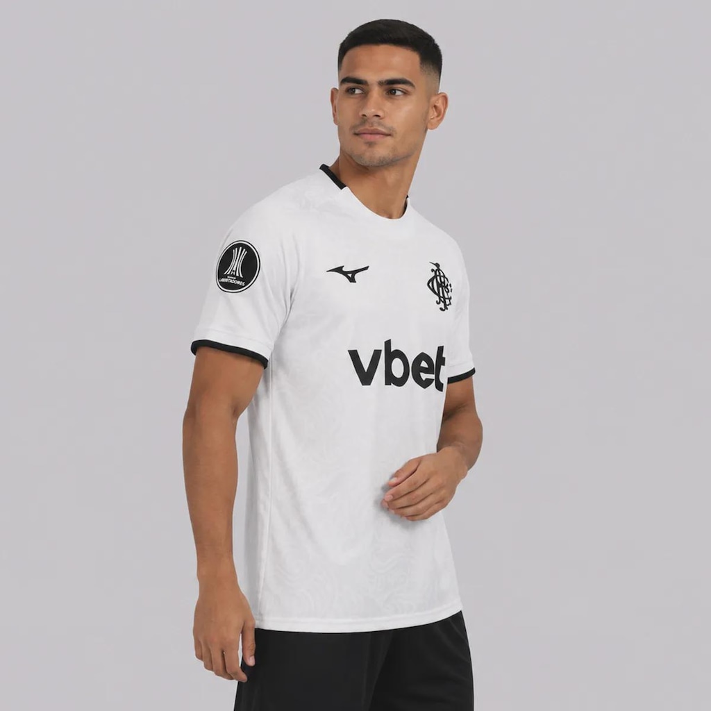 Imagem 2 do produto Camisa do Botafogo III 26/27 Patch Libertadores Mizuno Masculina