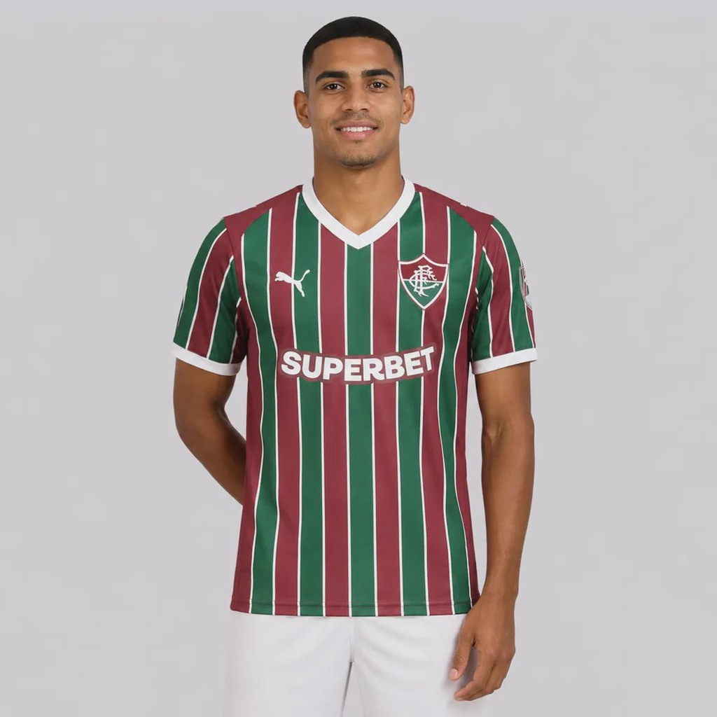 Imagem 1 do produto Camisa do Fluminense I 26/27 Patch Libertadores Puma Masculina