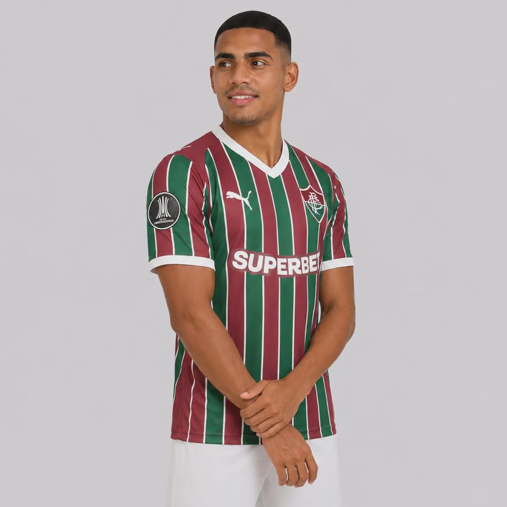 Imagem 2 do produto Camisa do Fluminense I 26/27 Patch Libertadores Puma Masculina