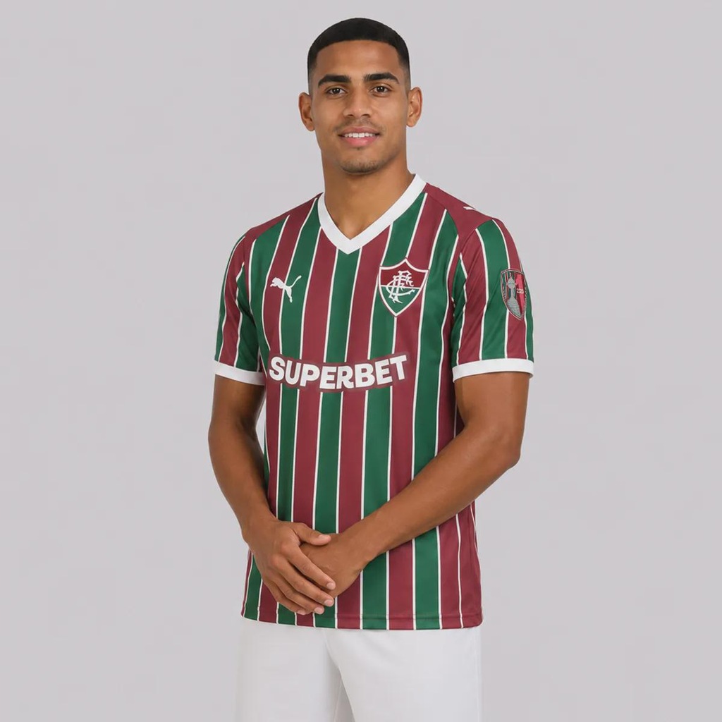 Imagem 3 do produto Camisa do Fluminense I 26/27 Patch Libertadores Puma Masculina