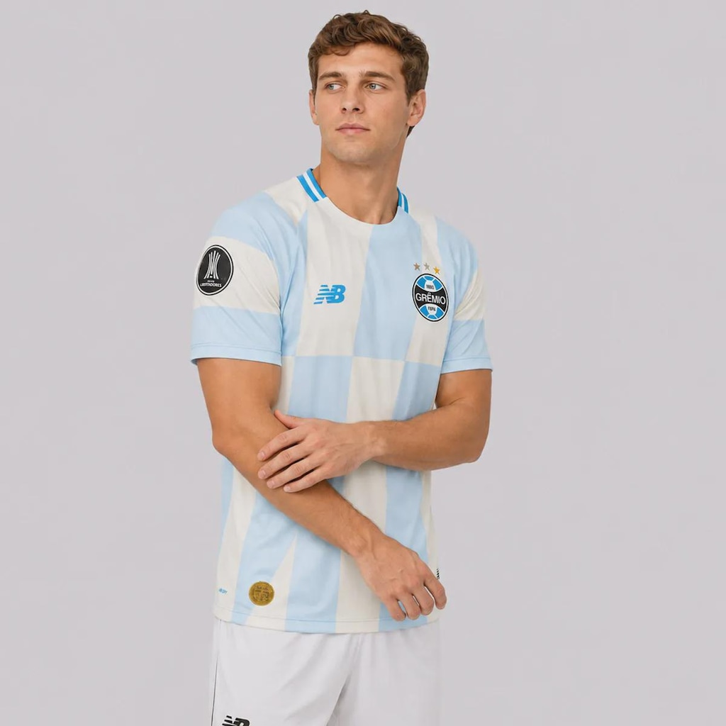 Imagem 2 do produto Camisa do Grêmio II 26/27 Patch Libertadores New Balance Masculina