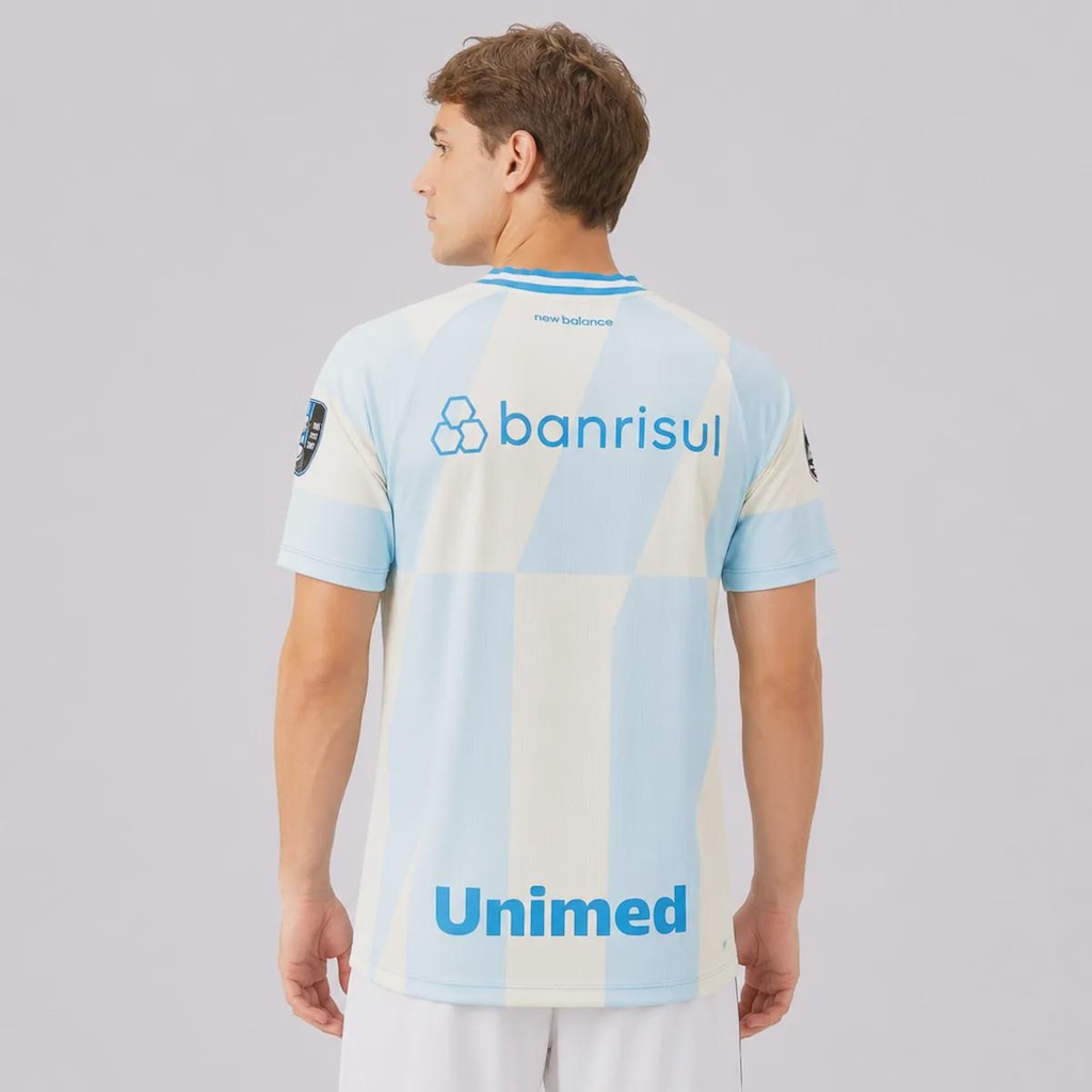 Imagem 4 do produto Camisa do Grêmio II 26/27 Patch Libertadores New Balance Masculina