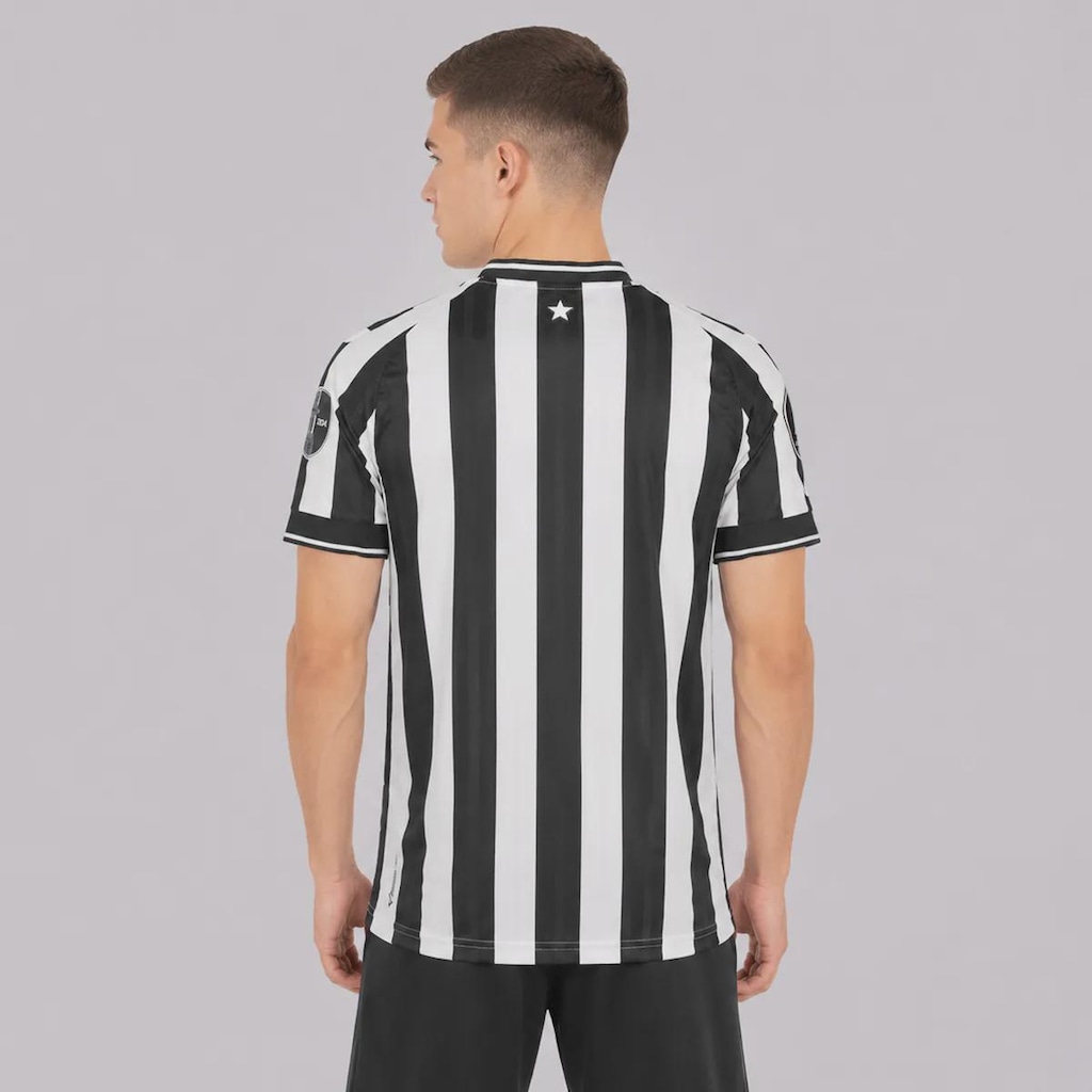 Imagem 4 do produto Camisa do Botafogo I 26/27 Patch Libertadores Mizuno Masculina