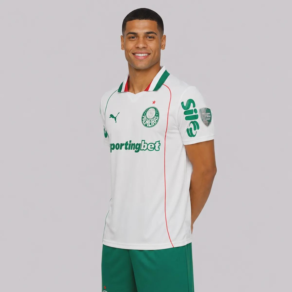 Imagem 3 do produto Camisa do Palmeiras II 26/27 Estádio Patch Libertadores Puma Masculina
