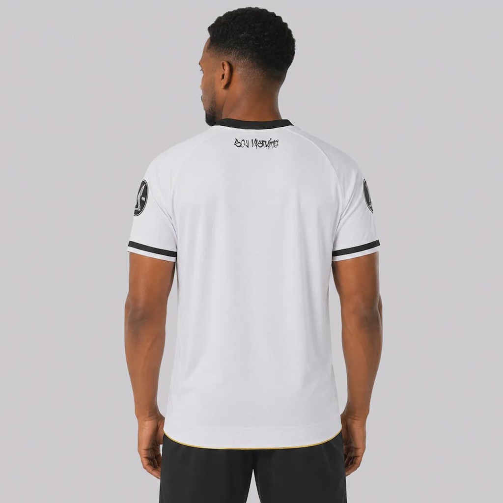 Imagem 4 do produto Camisa do Vasco II 25/26 Patch Libertadores Kappa Masculina