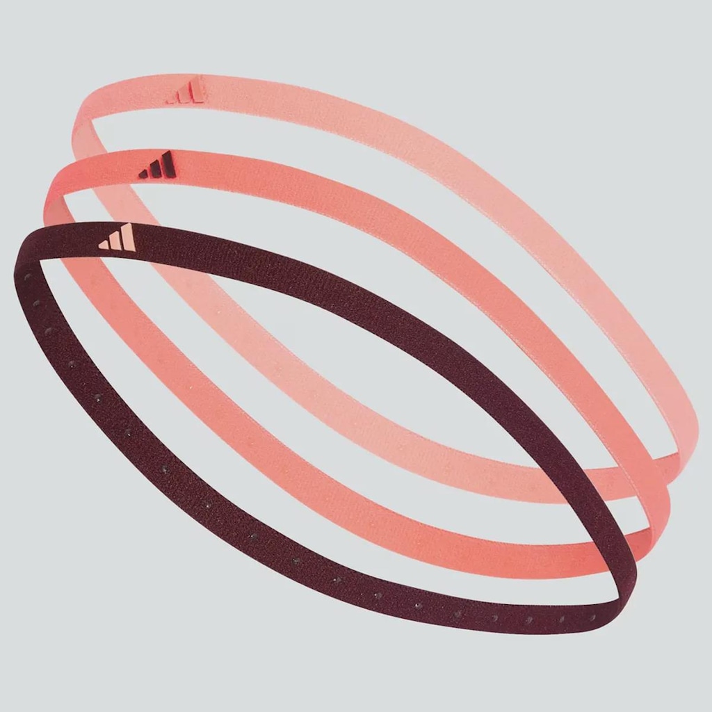 Imagem 1 do produto Kit 3 Faixa de Cabeça adidas Hairband - Adulto