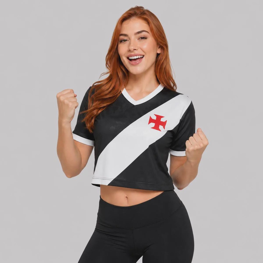 Imagem 2 do produto Cropped do Vasco Carisma Feminino