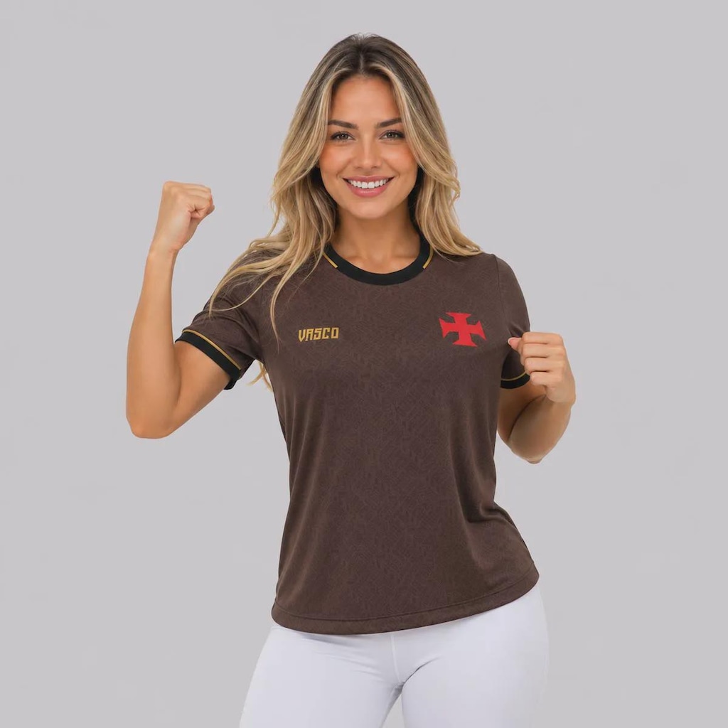 Imagem 2 do produto Camisa do Vasco Girar Feminina