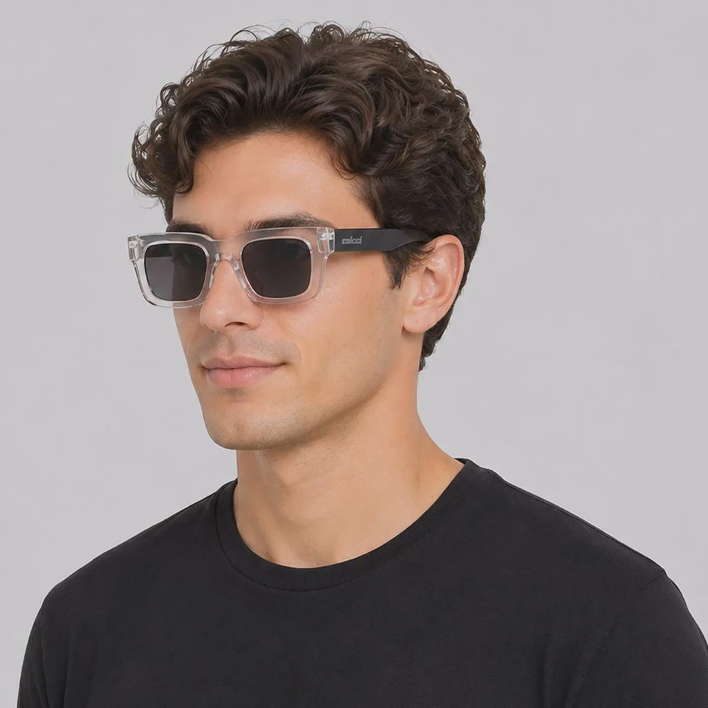 Imagem 4 do produto Óculos de Sol Unissex Colcci Charlie Translúcido