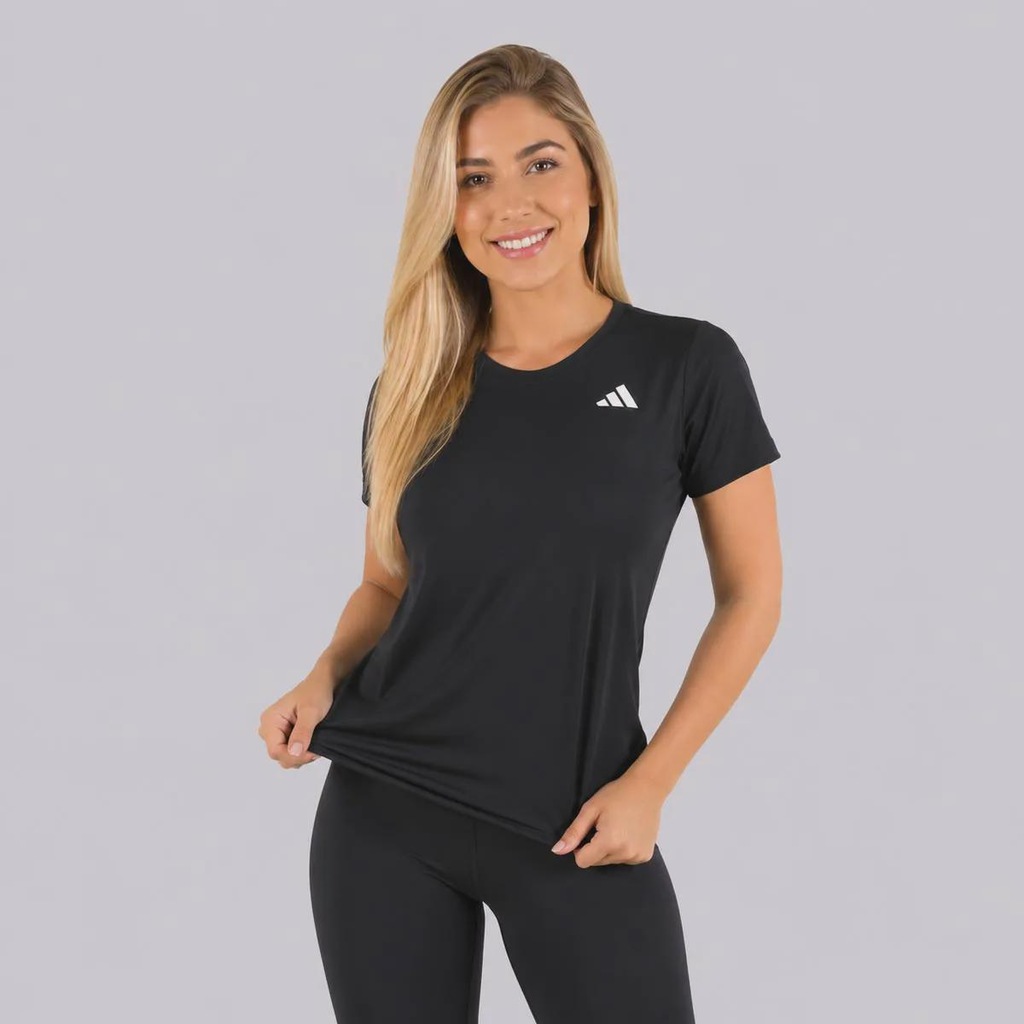 Imagem 3 do produto Camiseta adidas Treino 3 Listras Feminina