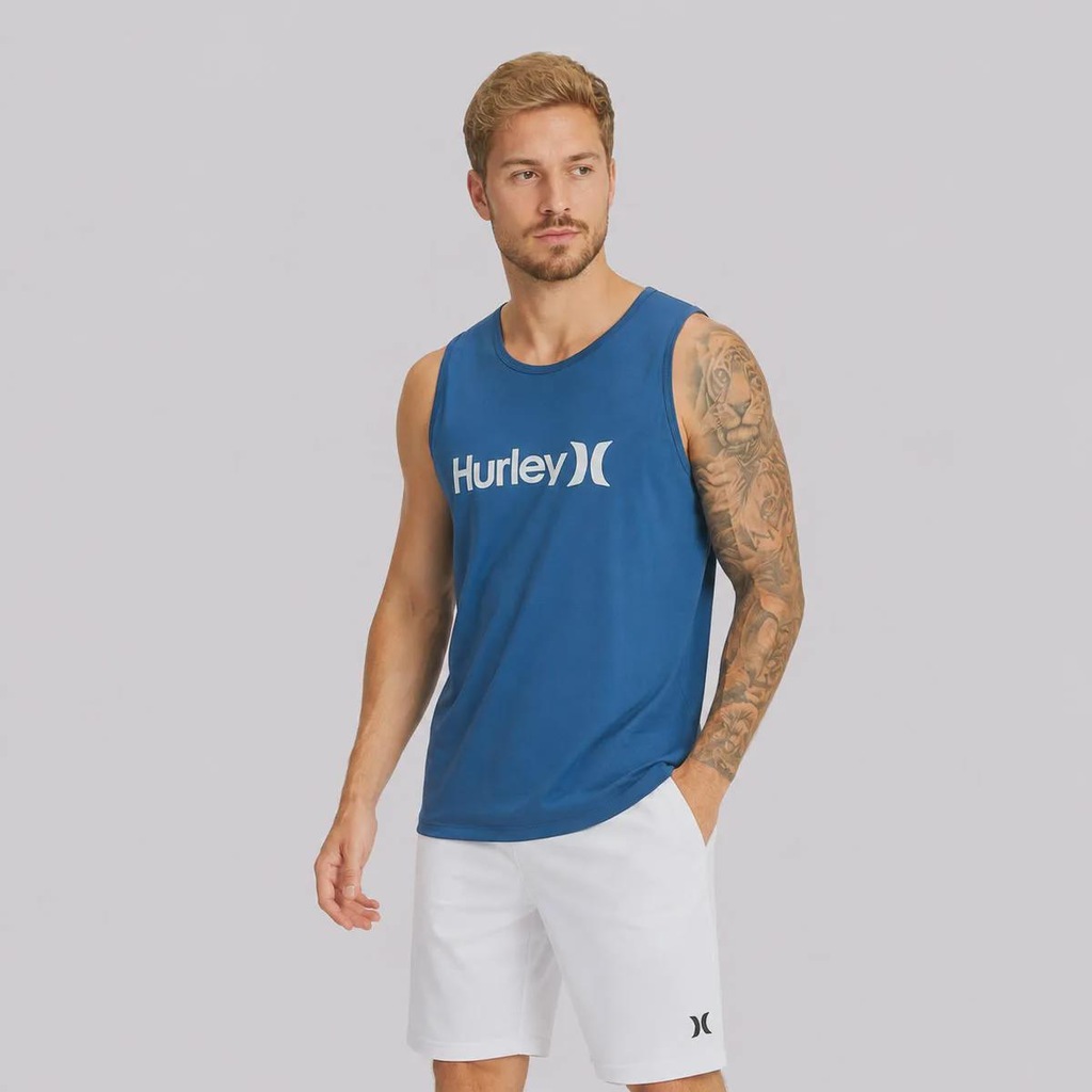 Imagem 3 do produto Camiseta Regata Masculina Hurley Silk O&amp;O Solid