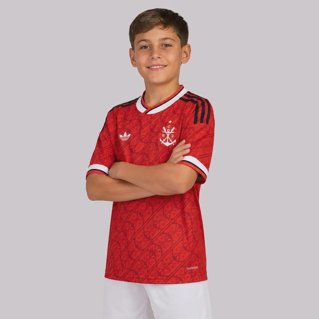 Imagem 2 do produto Camisa do Flamengo III 26/27 adidas Infantil