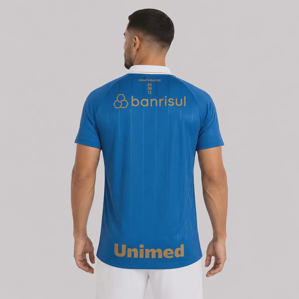 Imagem 4 do produto Camisa do Grêmio Comemorativa 26/27 New Balance Jogador Masculina