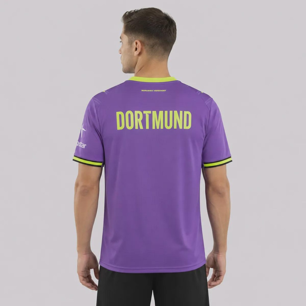 Imagem 4 do produto Camisa do Borussia Dortmund III 26/27 Puma Masculina