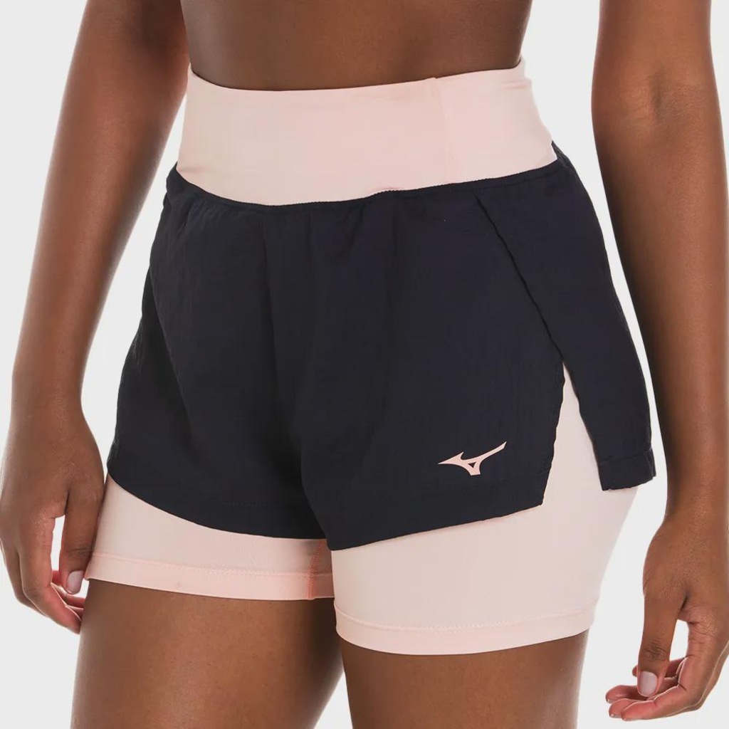 Imagem 3 do produto Short Mizuno 2x1 High Feminino