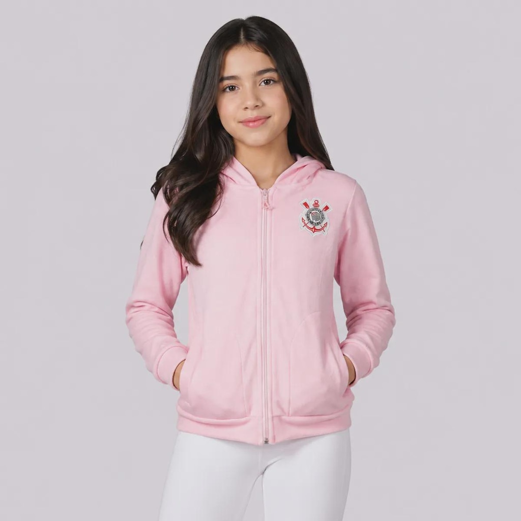 Imagem 1 do produto Jaqueta do Corinthians Amor Eterno Infantil