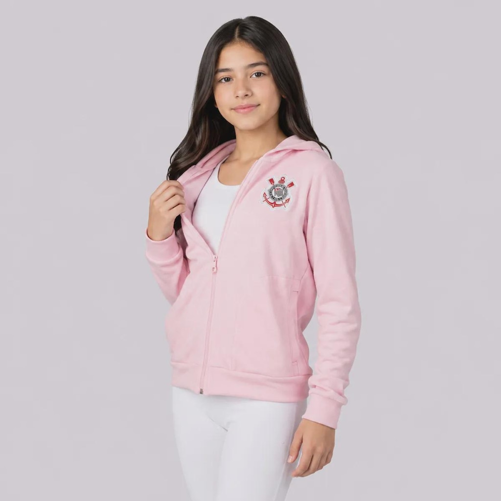 Imagem 2 do produto Jaqueta do Corinthians Amor Eterno Infantil