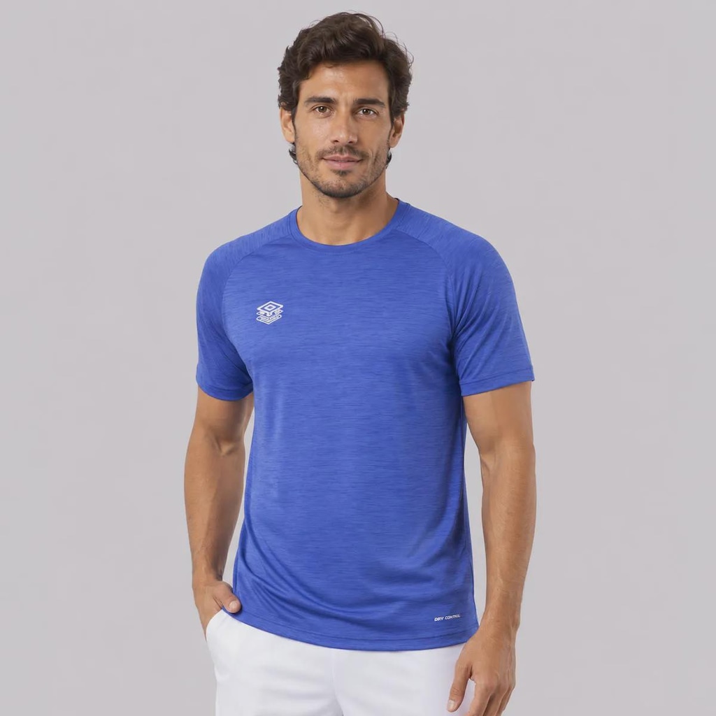 Imagem 3 do produto Camisa Umbro Poliamida Blend Large Diamond III Masculina