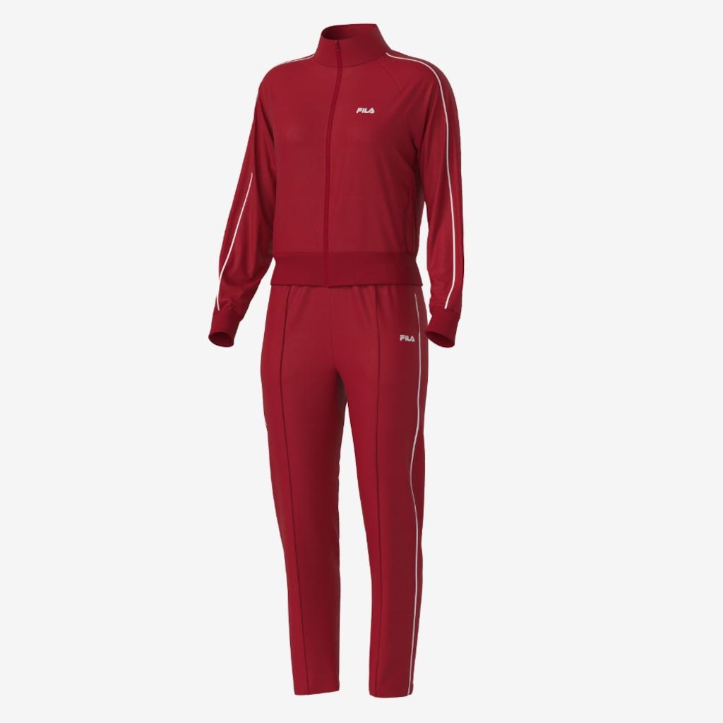 Imagem 1 do produto Agasalho Fila Classic Icon Feminino Jaqueta Calça Slim