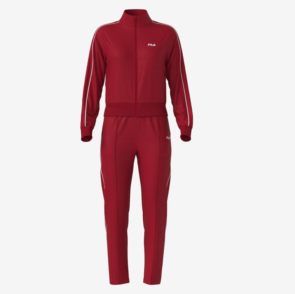 Imagem 3 do produto Agasalho Fila Classic Icon Feminino Jaqueta Calça Slim
