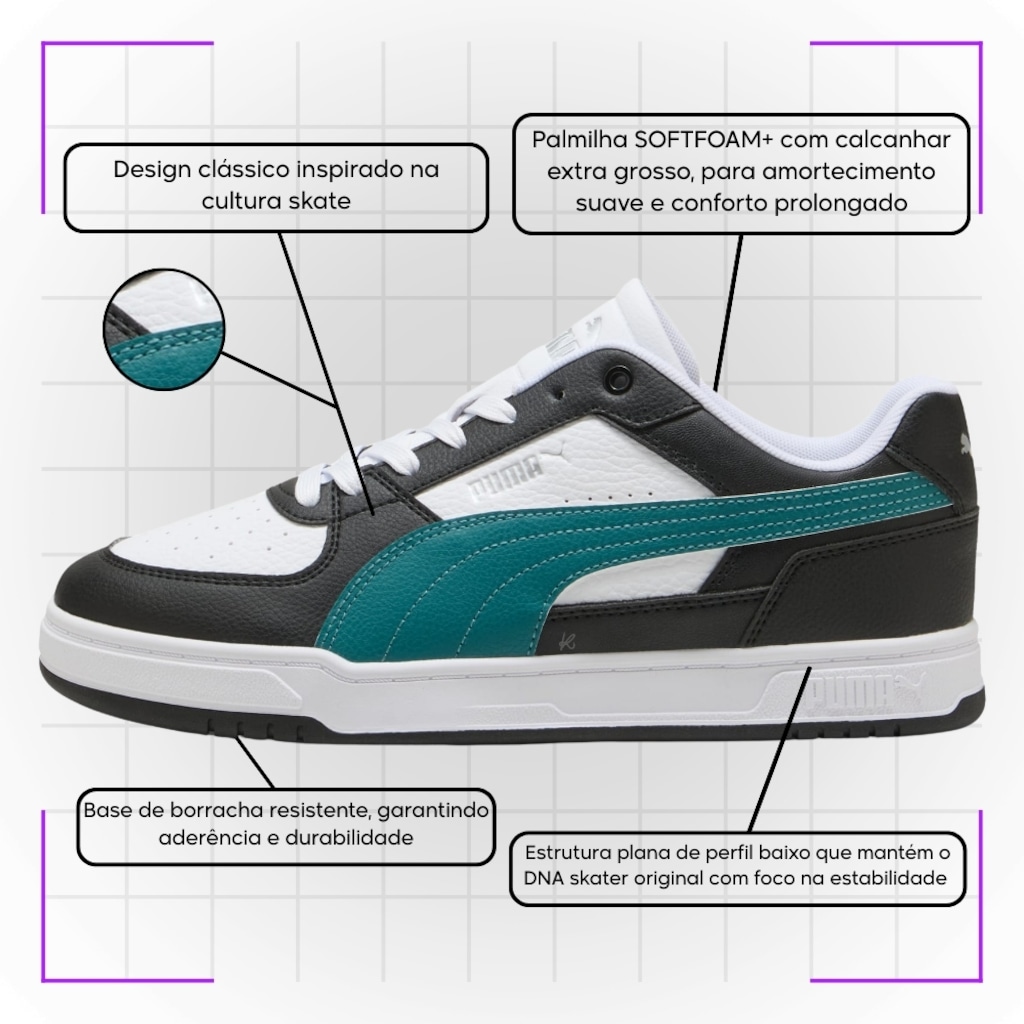 Imagem 3 do produto Tênis Feminino Puma Rebound Femme Low