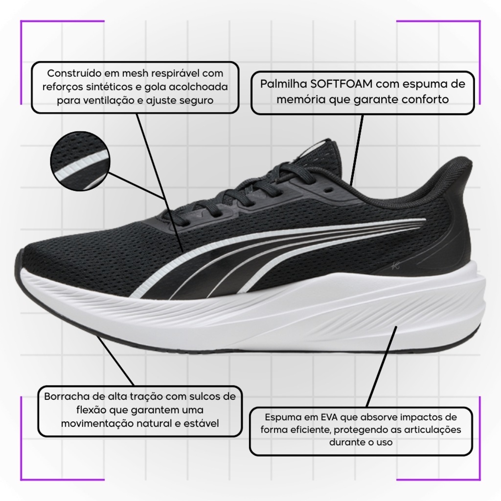 Imagem 3 do produto Tênis Unissex Puma Dasher Lite