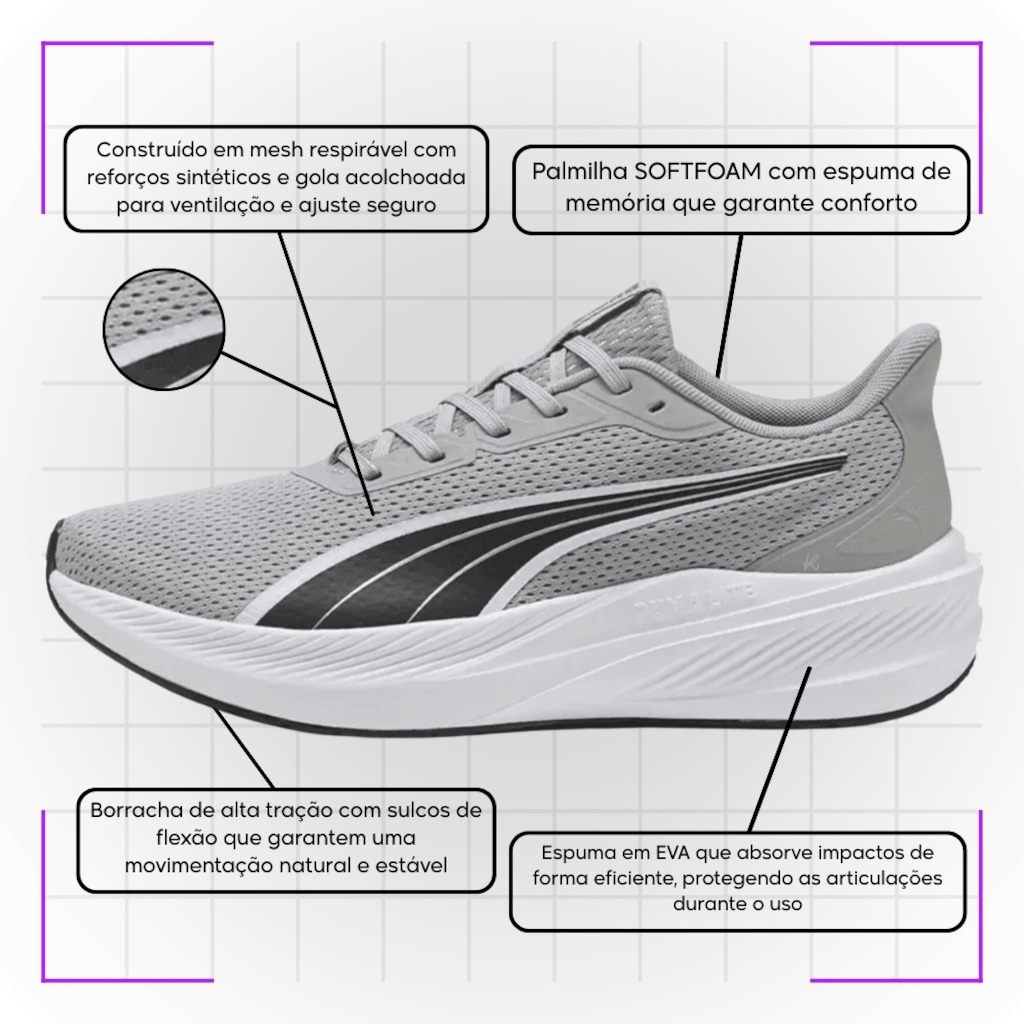 Imagem 3 do produto Tênis Unissex Puma Dasher Lite