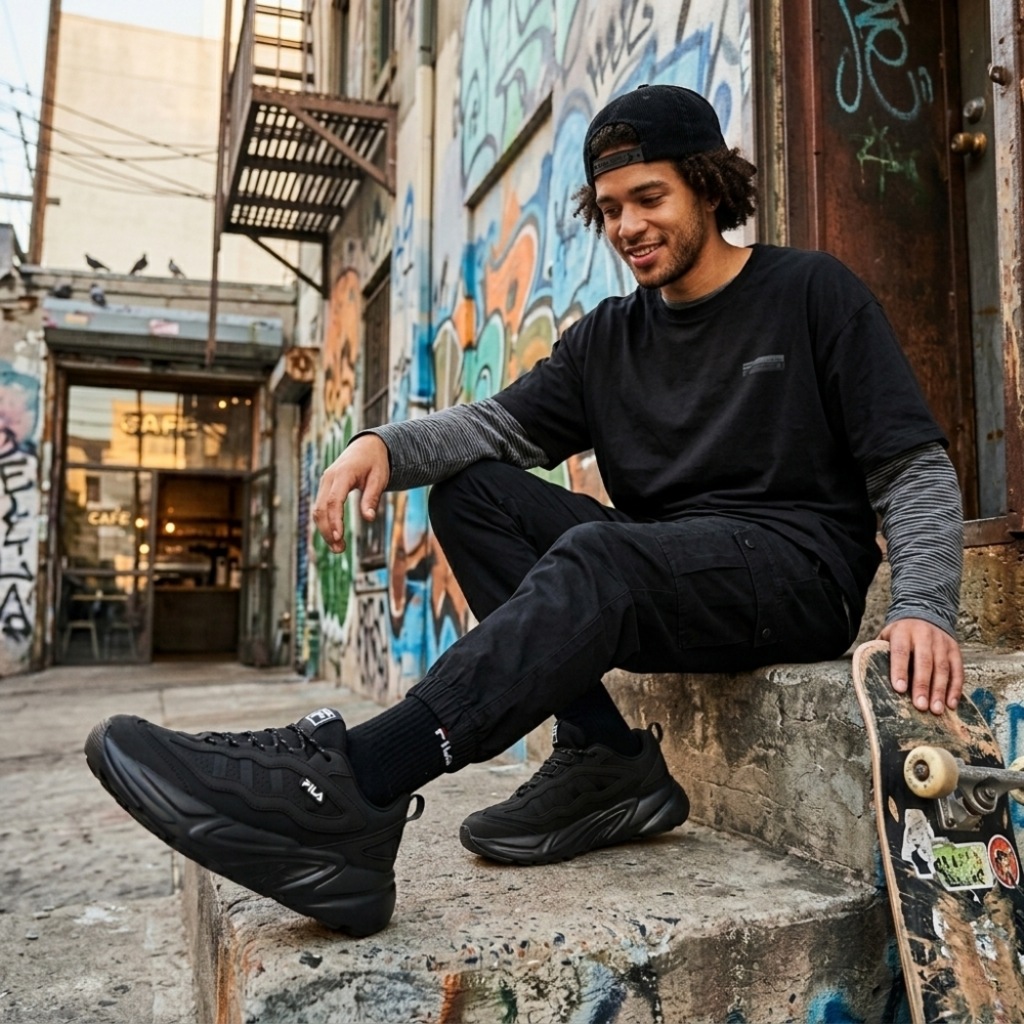 Imagem 4 do produto Tênis Masculino Fila Street Fit 3