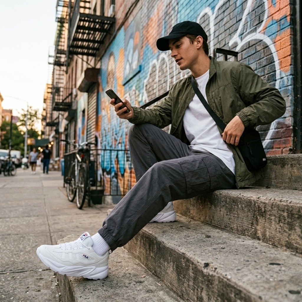 Imagem 4 do produto Tênis Masculino Fila Street Fit 3