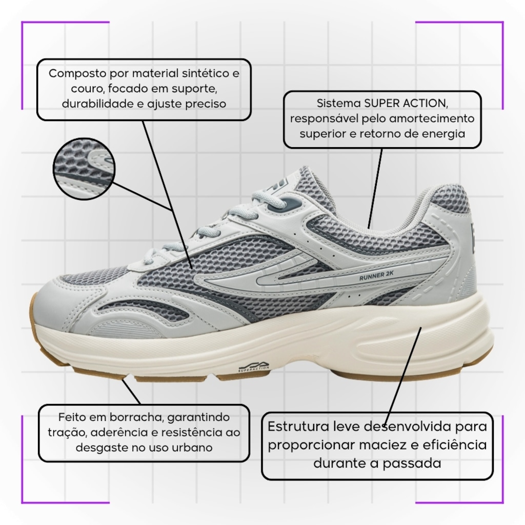 Imagem 5 do produto Tênis Feminino Fila Runner 2K
