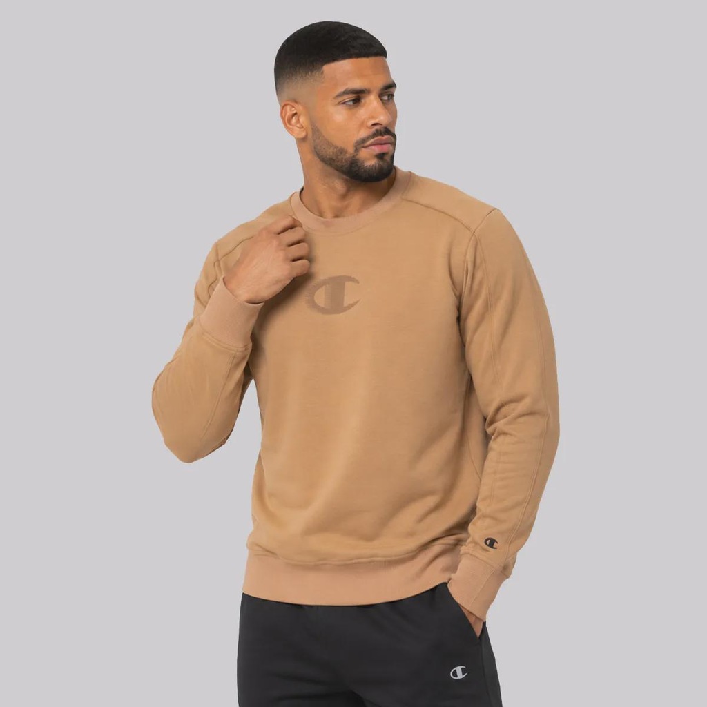 Imagem 3 do produto Blusão de Moletom Champion Crewnek Motion Logo Masculino