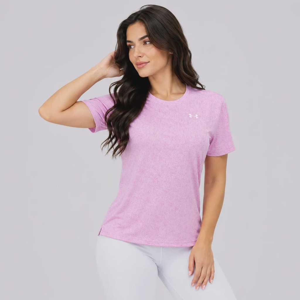 Imagem 3 do produto Camiseta Under Armour Mc Tech Pixelate Feminina