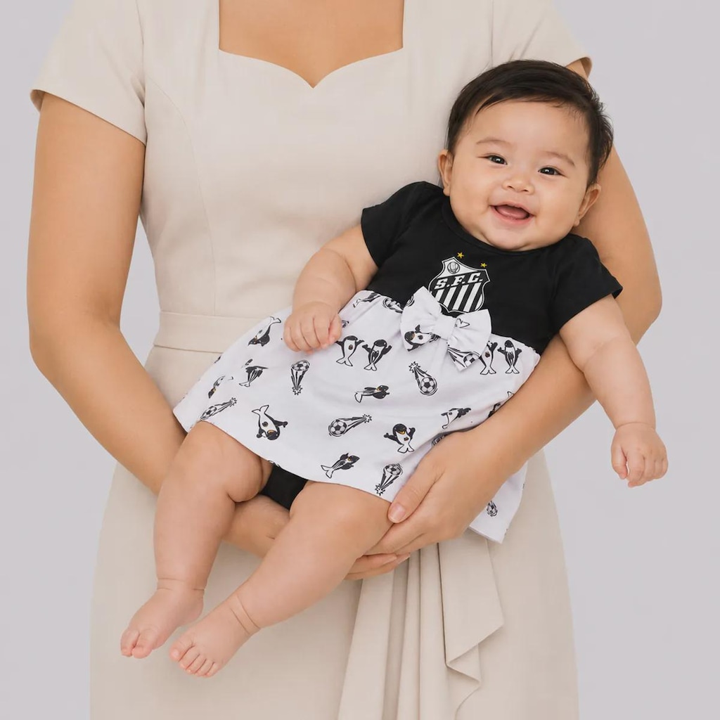 Imagem 3 do produto Body do Santos Vestido Baleião Infantil