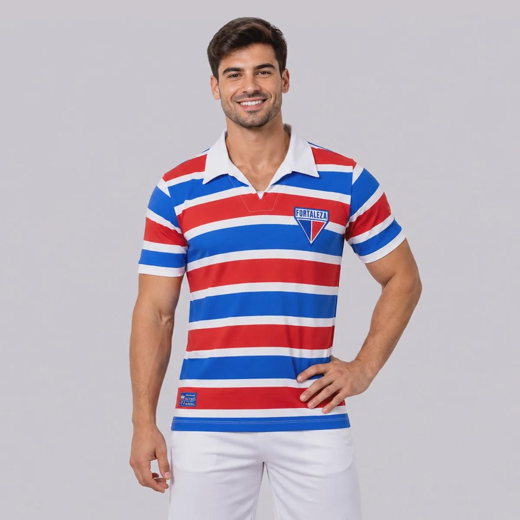 Imagem 1 do produto Camisa do Fortaleza Retrô 1970 Masculina