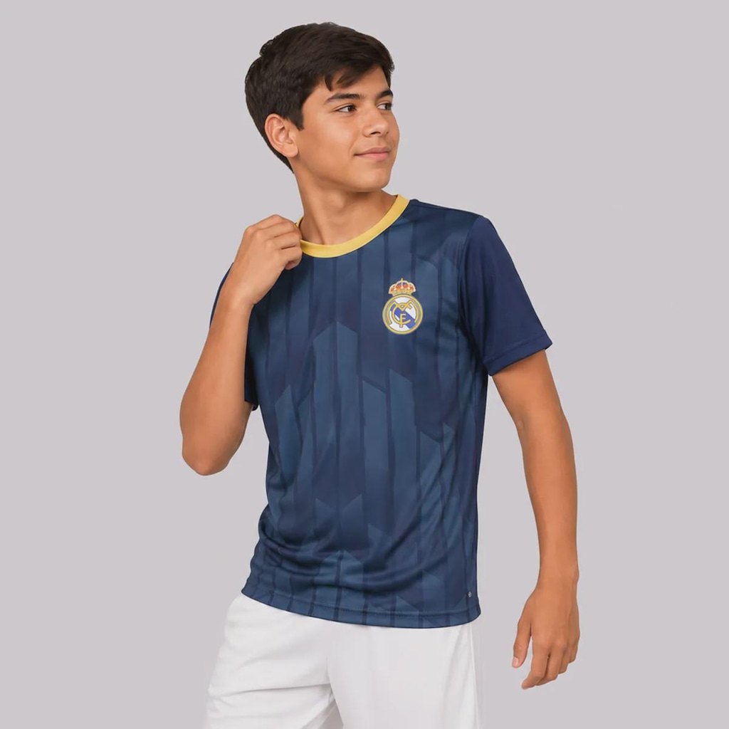 Imagem 3 do produto Camisa do Real Madrid Campeones 7 Vini Jr - Infantil