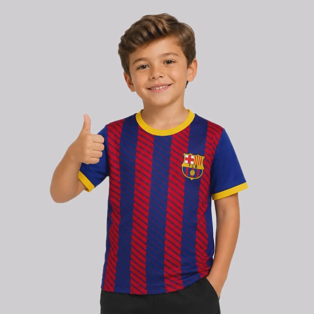 Imagem 2 do produto Camisa do Barcelona Illuvium 10 Lamine Yamal - Infantil