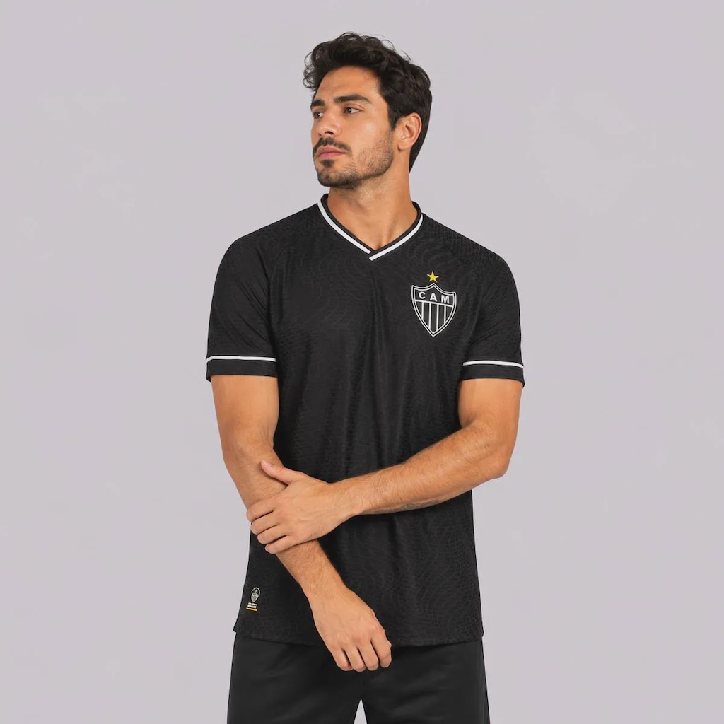 Imagem 2 do produto Camisa do Atlético Mineiro Escudo Masculina
