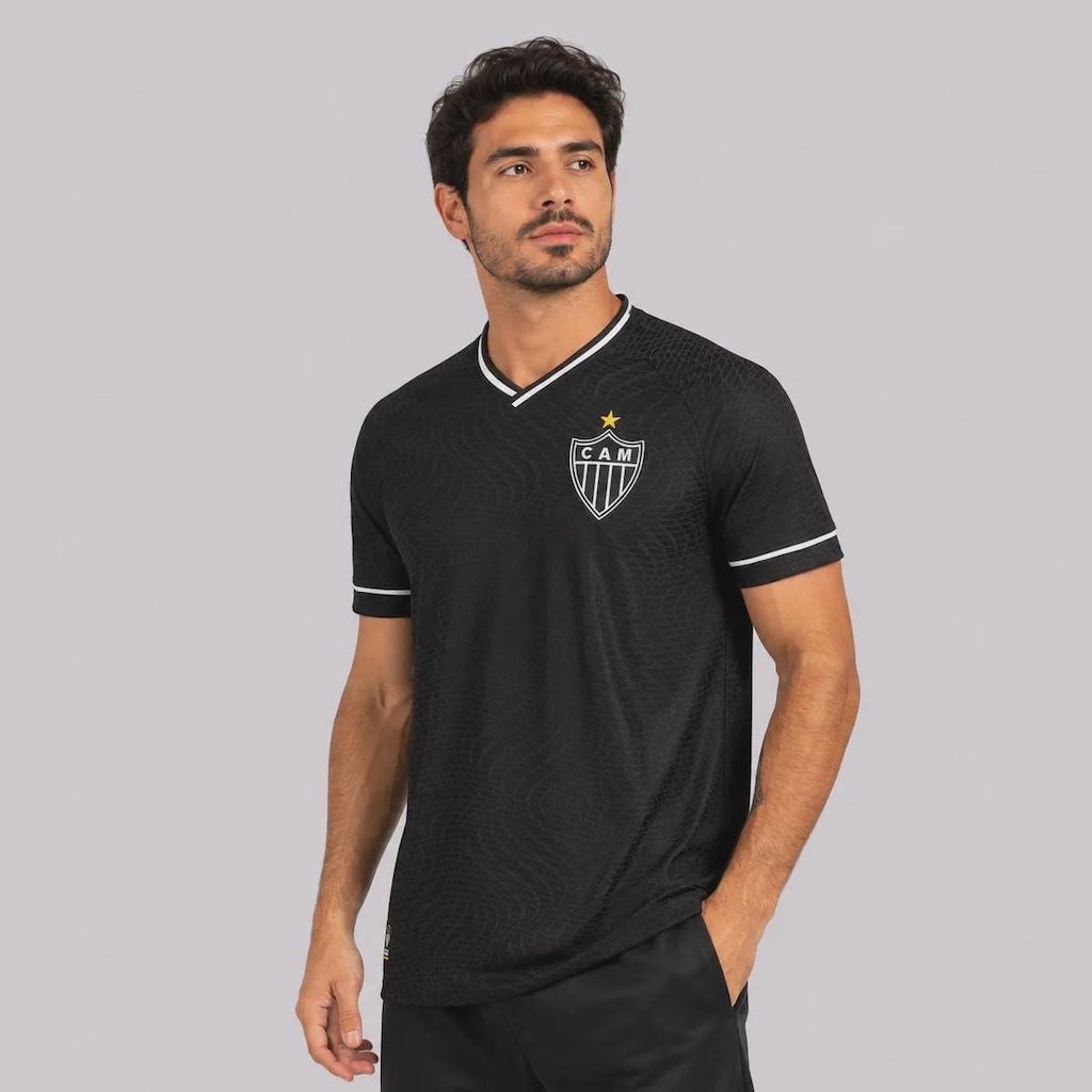 Imagem 3 do produto Camisa do Atlético Mineiro Escudo Masculina