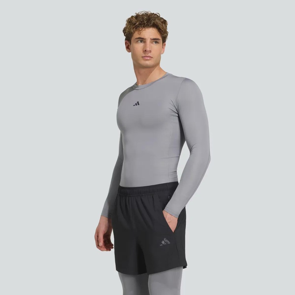 Imagem 1 do produto Camiseta de Compressão adidas Techfit Manga Longa Masculina