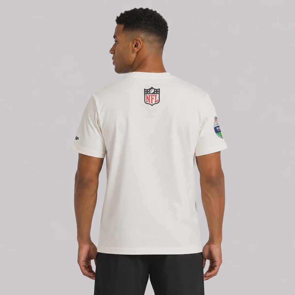 Imagem 4 do produto Camiseta New Era NFL Brasil Game 2026 Cristo GM Masculina