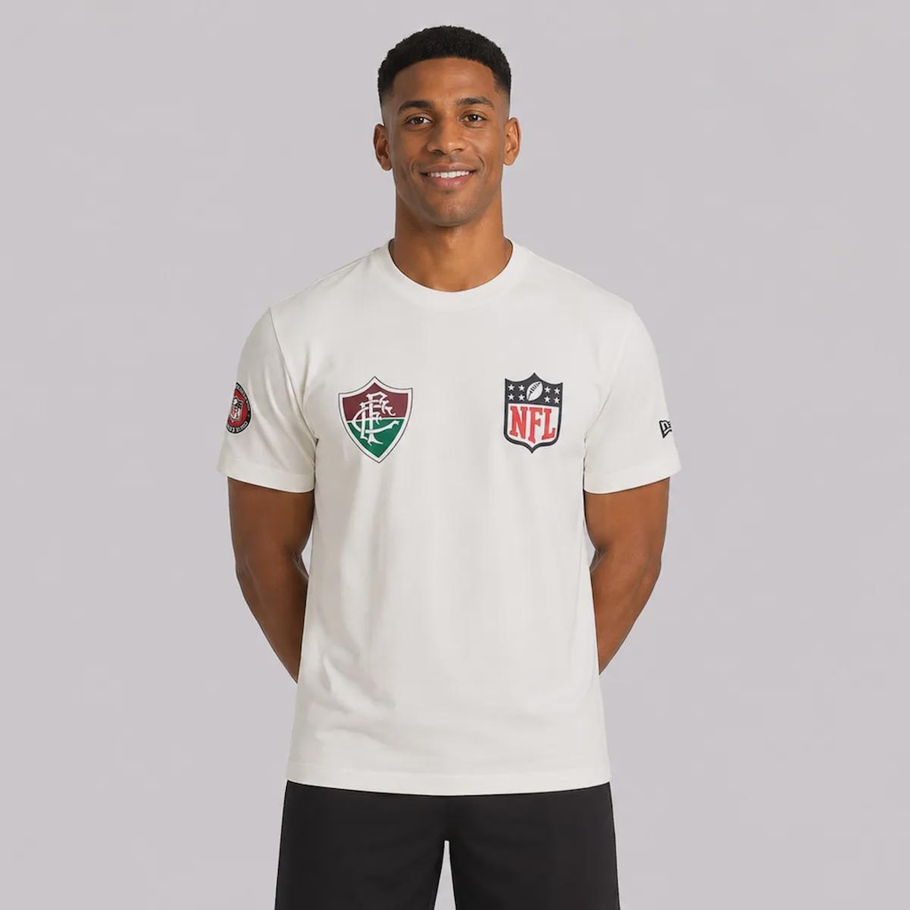 Imagem 1 do produto Camiseta do Fluminense New Era NFL Rio Game 2026 Masculina