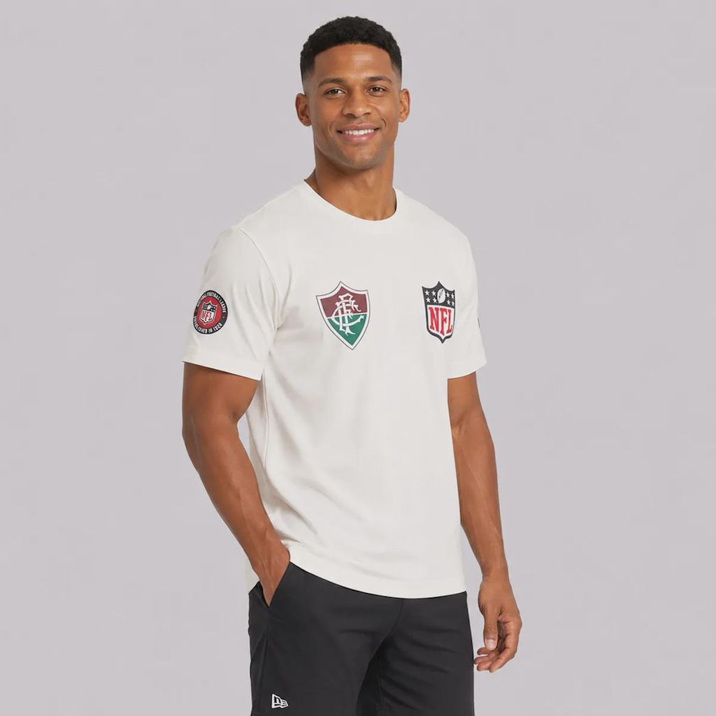 Imagem 2 do produto Camiseta do Fluminense New Era NFL Rio Game 2026 Masculina