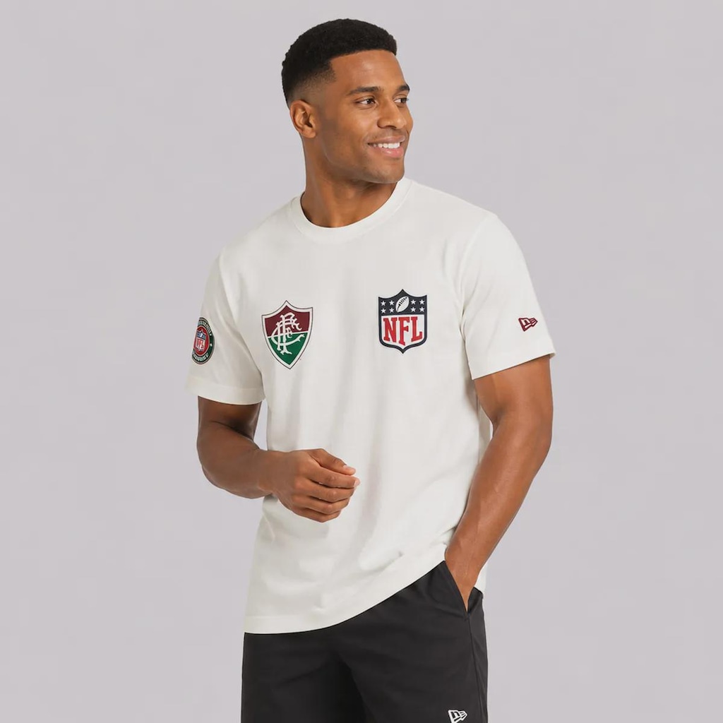 Imagem 3 do produto Camiseta do Fluminense New Era NFL Rio Game 2026 Masculina