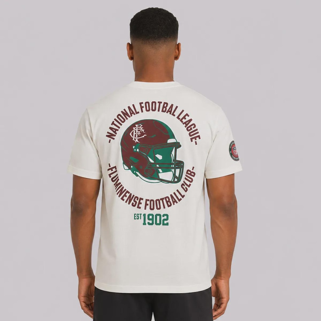 Imagem 4 do produto Camiseta do Fluminense New Era NFL Rio Game 2026 Masculina